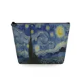 Bolsa de cosméticos portátil de viaje con estampado de pintura al óleo noche estrellada - Estilo Noche Estrellada de Van Gogh (sn2440)