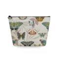 Bolsa de cosmeticos con estampado de mariposa vintage estuche de maquillaje portatil - Mariposa Retro Hojas De Planta (sn2719)
