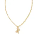 Collier pendentif lettre initiale X en or pour femme bijoux de mode minimalistes chic - Lettre X / Or