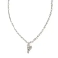Collier pendentif lettre argenté style mode minimaliste pour femmes élégant cadeau bijoux. - Lettre Y / Acier