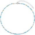 Collana girocollo con perline colorate bohemien donna gioielli vacanze spiaggia moda - Stile 15