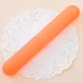 Tragbare orangefarbene Reise-Zahnbürstenhülle mit Schutzdeckel für die Badaufbewahrung - Orange