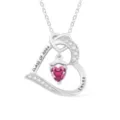 Collier de remise des diplômes avec pendentif chapeau de docteur et cœur rose, cadeau personnalisé. - Style 7-Couleur Acier