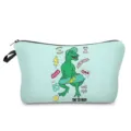 Süße Dinosaurier Kosmetiktasche tragbare Reise Kulturtasche Make-up Organizer Tasche - Dinosaurier Stil 9