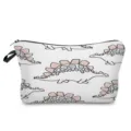 Süßer Dinosaurier Print Kosmetiktasche tragbare Reise Make-up Tasche Aufbewahrungstasche - Dinosaurier Stil 12