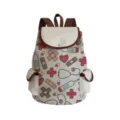 Strapazierfähiger Krankenschwester Rucksack aus Canvas mit medizinischem Muster für Damen. - sj4568