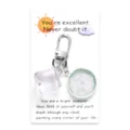 Cute lemon ice cube keychain stylish bag charm pendant sweet gift accessories for women - Lemon Ice Cube Keychains