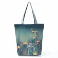 Gros plan sur l'exquis imprimé de fleurs sauvages sur le tissu, montrant de superbes détails. - Style Fleurs Sauvages Fraîches (hl12000)