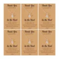 Silver knot necklace pendant with greeting card packaging, elegant jewelry gift for women. - Silver Love Knot Style (1)