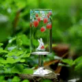 Glass Goblet Strawberry Rabbit Print Cute Drinking Cup Elegant Water Glass Variant - Strawberry Series Zhi Chun Tasting Cup / 110ml