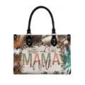 Sac cabas élégant en cuir PU pour femme avec imprimé léopard tendance et grande capacité pratique. - Petit 29 x 20 x 12 cm / Style Multicolore (V2STB-304)