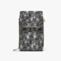 Bolso bandolera de cuero con estampado de fantasma de Halloween mujer moda cartera pequeña - Estilo Fantasma de Dibujos Animados (sjxb0067) / 13*20cm