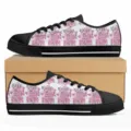 Muttertag Low-Top Segeltuch Sneaker für Damen mit Weltbeste Mama Druck und bequemer Sohle. - 38 / Beste Mama der Welt Druck (DF20045)