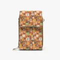 Halloween theme print women crossbody phone wallet leather pouch casual card holder bag main - Style sjxb0024 / 13*20cm