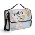 Bolso de hombro de cuero PU para mujer elegante bolso bandolera con asa superior - Estilo B660035 / L27cm-A10cm-H19.5cm