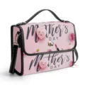 Bolso de hombro de cuero PU para mujer del día de la madre con asa superior elegante. - Estilo B660032 / L27cm-A10cm-H19.5cm