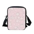 Joli sac bandoulière imprimé lapin de dessin animé, sac à épaule rose élégant pour le quotidien. - Style Imprimé Lapin de Dessin Animé (XKB-044)