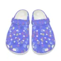 Bunte gartenclogs mit meeresmotive druck für damen und herren, leichte strandschuhe. - 42 / Blauer Meereslebewesen-Stil (DDX-53)