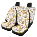 Easter bunny car seat covers cute cartoon eggs chicks floral protective universal fit - Easter Rabbit Print Style (5-CZT-111)