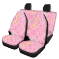 Pink cartoon unicorn car seat cover set universal fit cute automobile interior protection - Cartoon Animal Unicorn Style (5-CZT-073) / 47.5*49.5*79.5cm
