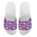 Soothe your feet with these festive sugar skull print flat slippers, casual summer slide sandals. - 35 / Mexikanischer Tag der Toten Totenkopf und Sombrero Druck (YZTW-042)