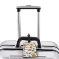 Creative cartoon pattern luggage tag for travel suitcase, durable ID label with hanging strap. - XLP-001 Style / Medium Pack