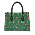 Dames handtas met kerstprint shopper tas met een feestelijk en stijlvol design. - STB-018 Stijl (B1)