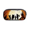 Halloween Federmäuse großer Kapazität Federtasche wasserdicht für Schüler Stiftebox - Halloween-4
