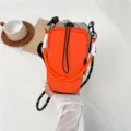 Koreatiko styl portokali nylon tsanta cheiros tilefonou tachydromou exoterikou chorou. - Πορτοκαλί