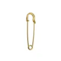 Thickened gold safety pin brooch DIY metal hardware accessory for clothes, bags and fastening. - 30mm / Gold