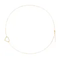 Chaîne de Corps Dorée Minimaliste Coeur Chaîne de Taille Bijoux de Plage Été et Sexy - Cœur Évidé Or