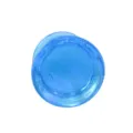 Galaxie Meerblau Glas Doppel Flare Ohr Plug Tunnel Piercing Koerperschmuck Zubehoer - 6mm / Aqua