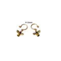 316L Stainless Steel Bee Fake Nipple Ring Non Piercing Body Piercing Jewelry 11-12mm - Bee Design (MM1587) / Large (11-12mm)