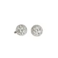 Titanstahl Körperspiercing Ersatzkugel Kristall gepflastert Labret Stecker Zubehör - 0.9x5mm Gewinde (Passend für 1.2 Basis) / Weiß