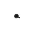 14G 16G edelstahl extern gewinde piercing kugel ersatz schwarz body piercing zubehör - 1,0*3 mm / Schwarz
