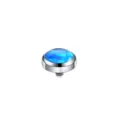 Blue Opal Titanium Labret Top Piercing Body Jewelry Accessory Replacement Screw 1.2mm - OP05 / 3mm (Thread M0.9)