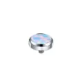 G23 Titanium Opal Piercing Top Body Jewelry Labret Stud Replacement Accessory Part - 4mm Thread M0.9 / Opal OP26