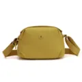 Yellow shell crossbody bag casual nylon shoulder bag women fashion daily handbag style - Honey Yellow