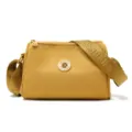 Fashion waterproof nylon crossbody shoulder bag for women casual daily travel yellow bag - Yellow