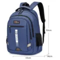 Sac à dos de voyage multifonctionnel bleu sac d'ordinateur pour étudiants et adultes. - L / Bleu