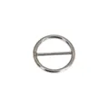 G23 titanium alloy circular nipple ring piercing jewelry, silver round body piercing item. - Silver Smooth (Without Rhinestone) / Bar 1.2x12mm / Silver