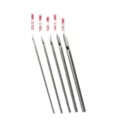 Disposable piercing needles detail, professional 316L stainless steel body art tools. - 2 Pieces (12G/2mm) / Silver