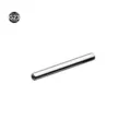 Ίσιο μπάρμπελ piercing από τιτάνιο G23 με εσωτερικό σπείρωμα για τρύπημα σώματος. - 1.2*6mm M0.9 / Χρώμα Τιτανίου