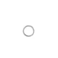 Stainless steel hinged segment ring for nose lip cartilage body piercing simple hoop jewelry - 1 Piece (1.2*16mm) / Silver