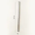 Baguettes en acier inoxydable 18.5cm ensemble de baguettes en metal pour cuisine et table - Baguettes en acier inoxydable 316 de 18,5 cm