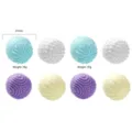 Set de bolas sensoriales de silicona texturizadas alivio del estrés descompresión - Paquete de 8 Colores Macaron