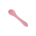Cuillère en silicone rose pour bébé, matière souple et sûre, idéale pour la diversification. - Cuillère en Silicone / Rose