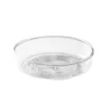 Organizzatore per trucco trasparente rotondo vassoio porta cosmetici girevole scaffale - 30*8CM / Trasparente