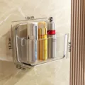 Clear Acrylic Bathroom Wall Mounted Storage Shelf Cosmetic Organizer Transparent Box Variant - Wall-Mounted Shelf / S