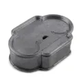 Antiker Zinn Teekannenhalter Tablett Vintage Gong Fu Tee Zubehör Matte Wassertablett - Fu Lou Stil / 13.5x9.8x4cm